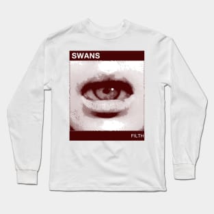 Swans - Filth - Tribute Artwork Long Sleeve T-Shirt